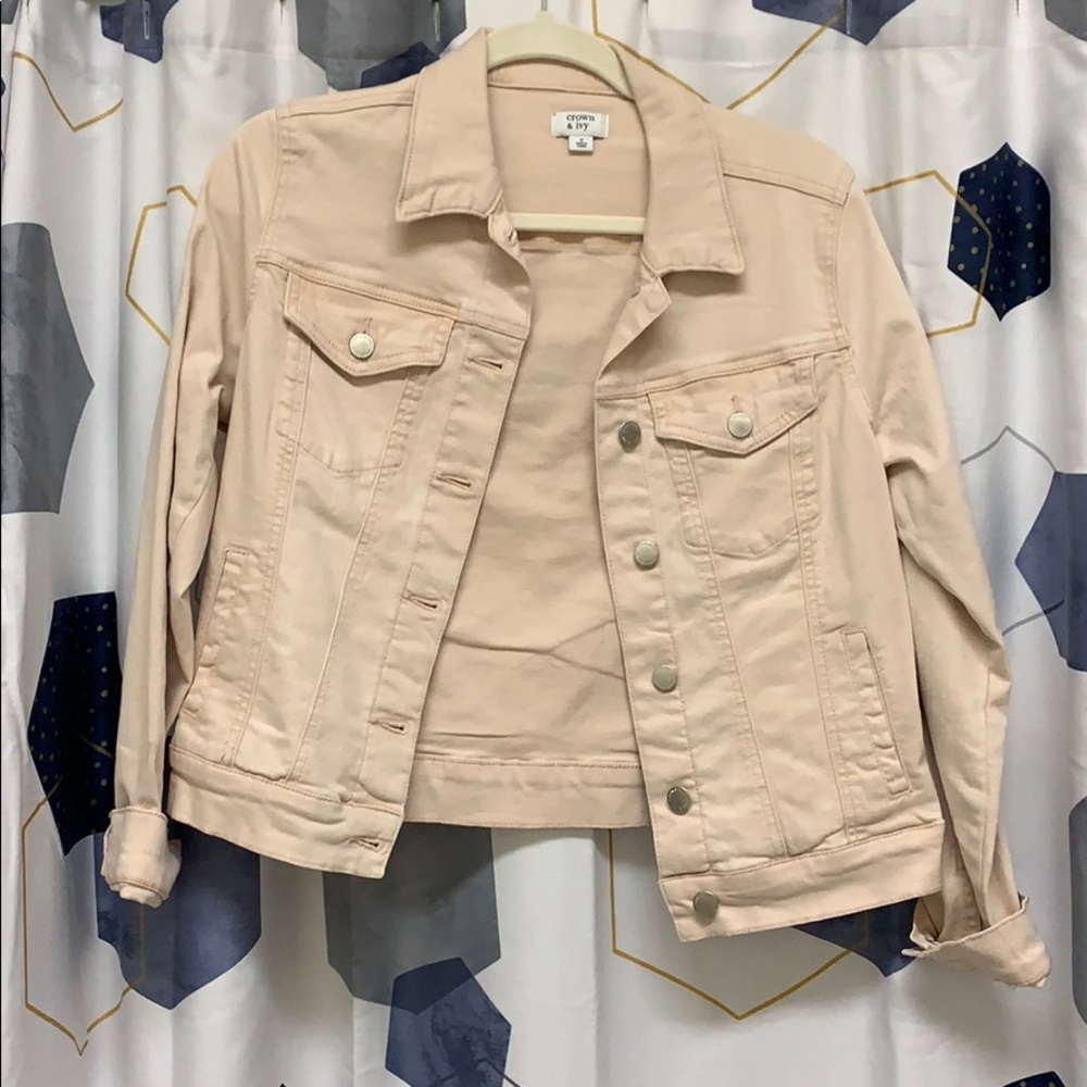 Light Pink Jean Jacket
